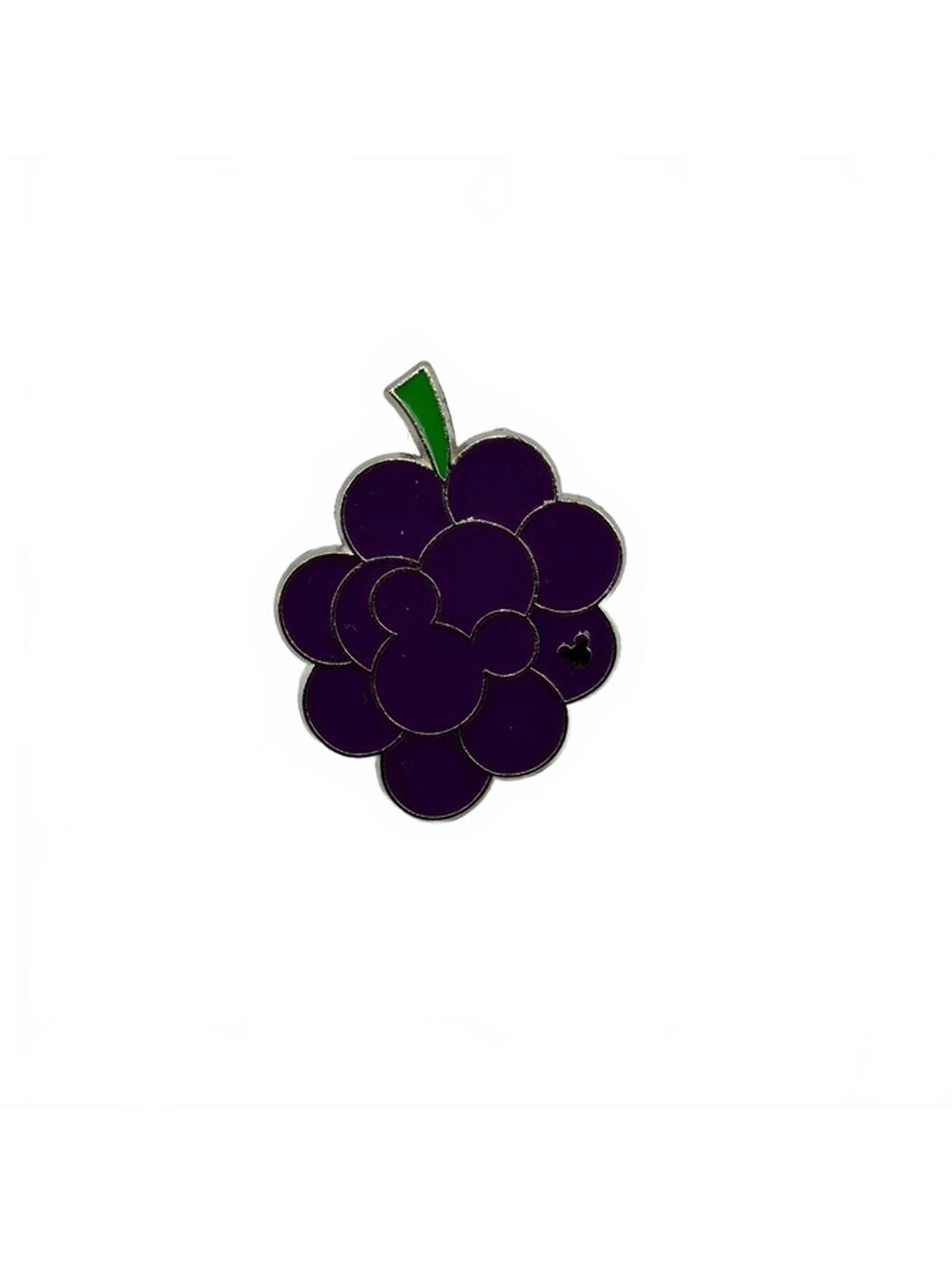 Disney Pin - Grapes - Fruit - Hidden Mickey Mouse 2016